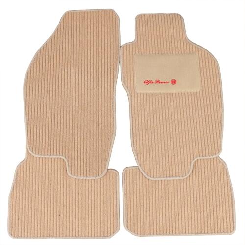 Alfa Romeo 156 フロアマット 右ハンドル(ベージュ) パーツ インテリア アルファロメオ