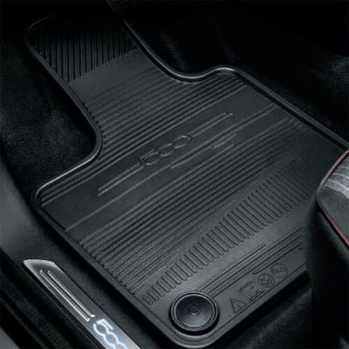 FIAT 純正 500e ラバーフロアマット パーツ インテリア フィアット