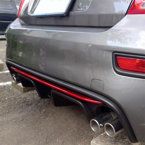 KOSHI ABARTH 595(シリーズ4) リアリップカバー(レッド) パーツ エクステリア アバルト 外装