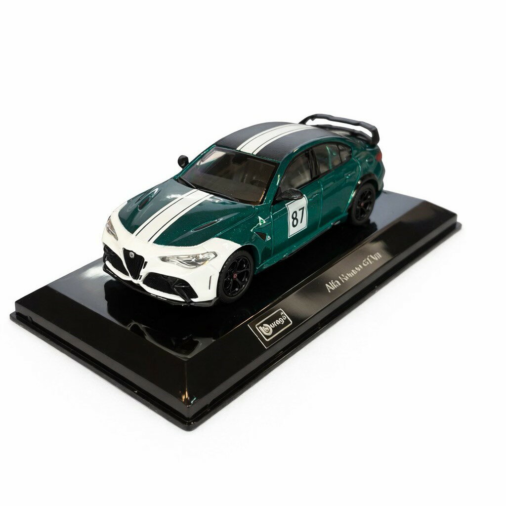 乐天商城 - Alfa Romeo 純正 GTAm ミニカー グリーン（レース仕様） ミニカー アルファロメオ アクセサリー