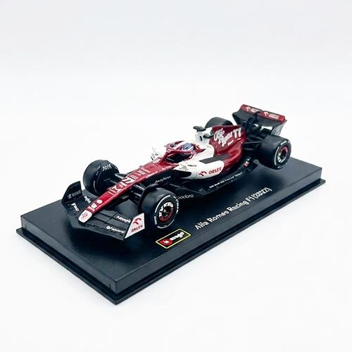 乐天商城 - Alfa Romeo 純正 F1 2022年 C42 ボッタス ミニカー レッド/ホワイト ミニカー アルファロメオ アクセサリー