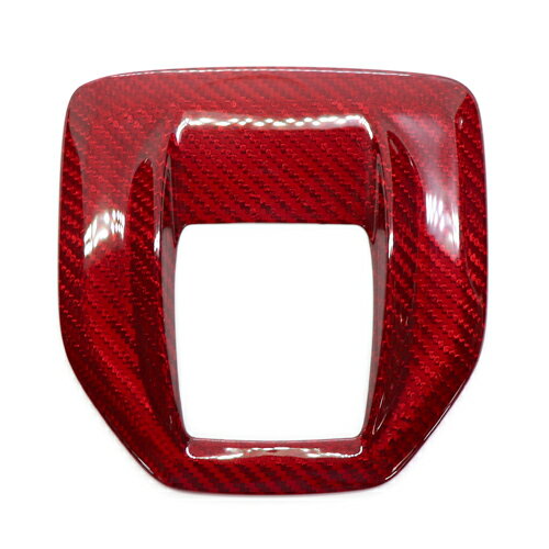 KOSHI Alfa Romeo GIULIA/STELVIO カーボンATギアフレームトリム(レッド) アルファロメオ ジュリア ステルヴィオ パーツ インテリア ARGL-17R