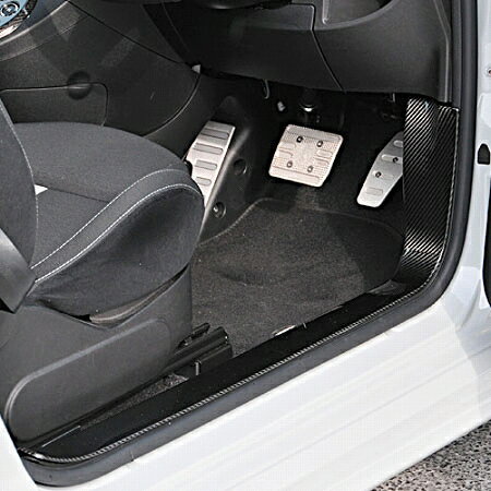 THREE HUNDRED ABARTH 500 595カーボンエントランスパネルセット シリーズ3/シリーズ4 パーツ インテリア