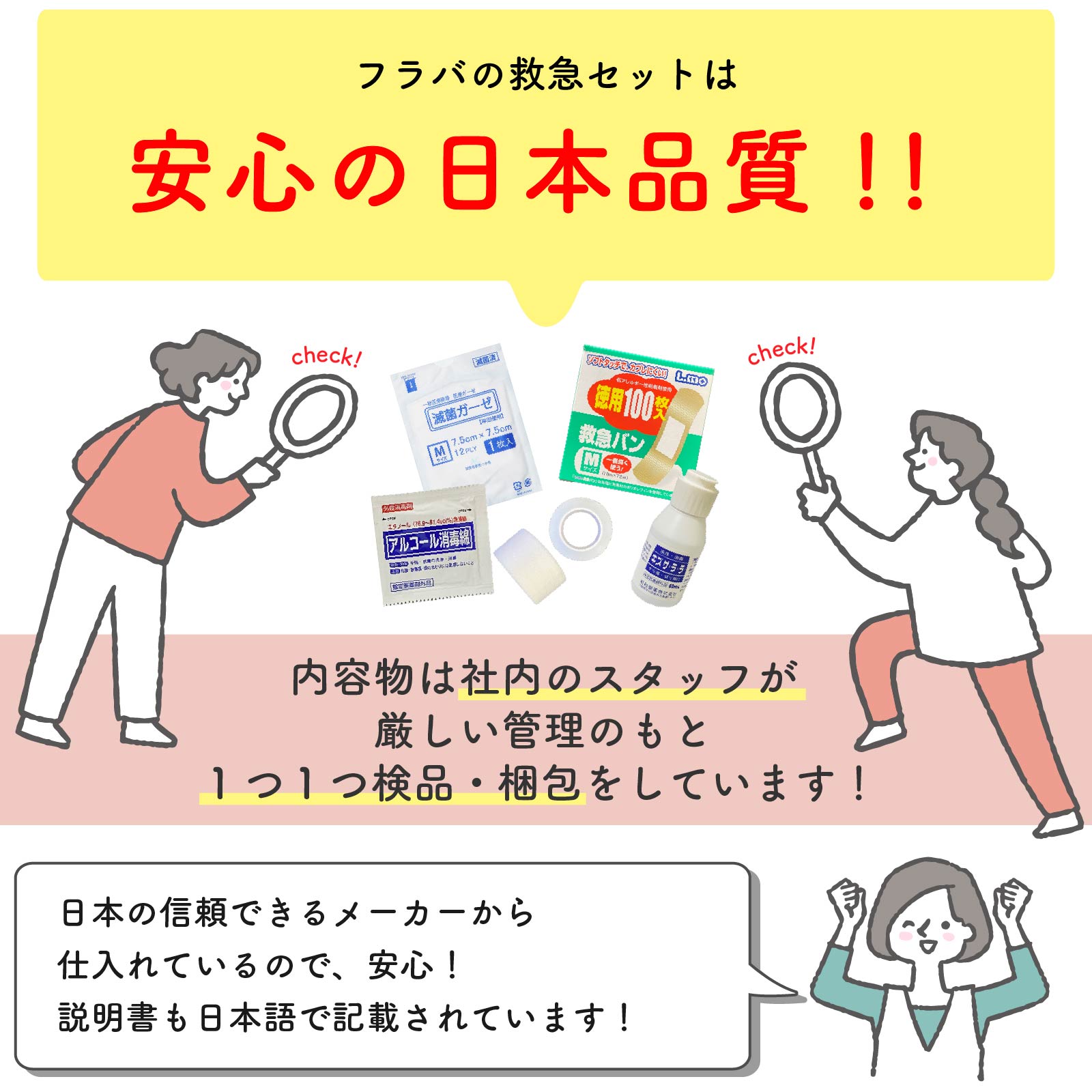 労働安全衛生規則対応 救急ボックス S10人用 M20人用 L30人用 フラバ 救急箱 3