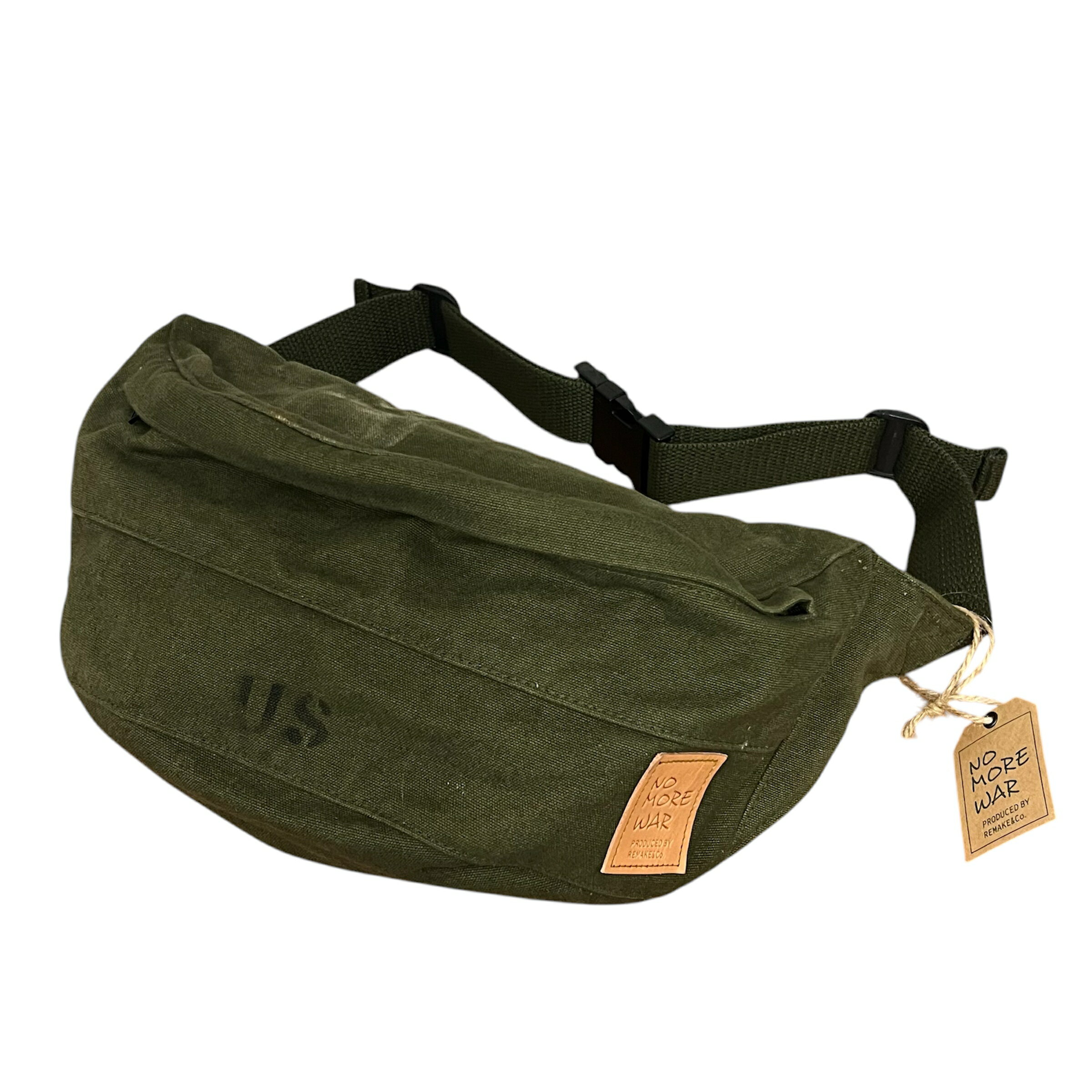 NO MORE WAR ノーモアウォー MILITARY ミリタリーナイロンボディーバッグ RBMU2003