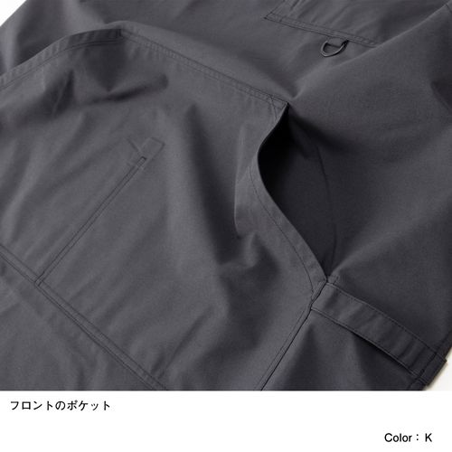 【2022/SS】 THE NORTH FACE NT62137 FIREFLY APRON (K/ブラック)　〜ザ　ノースフェイス　ファイヤーフライエプロン　〜