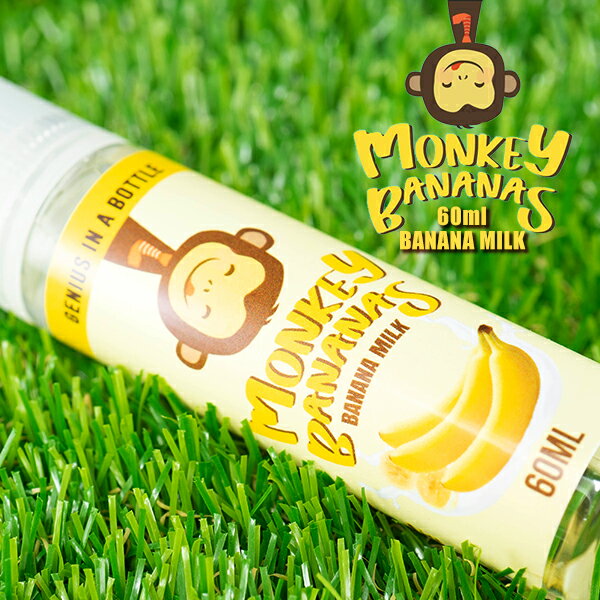 BREWSTAR Monkey Banana ֥塼 󥭡Хʥ 60ml ꥭå ŻҥХ  ˥0 vape ...