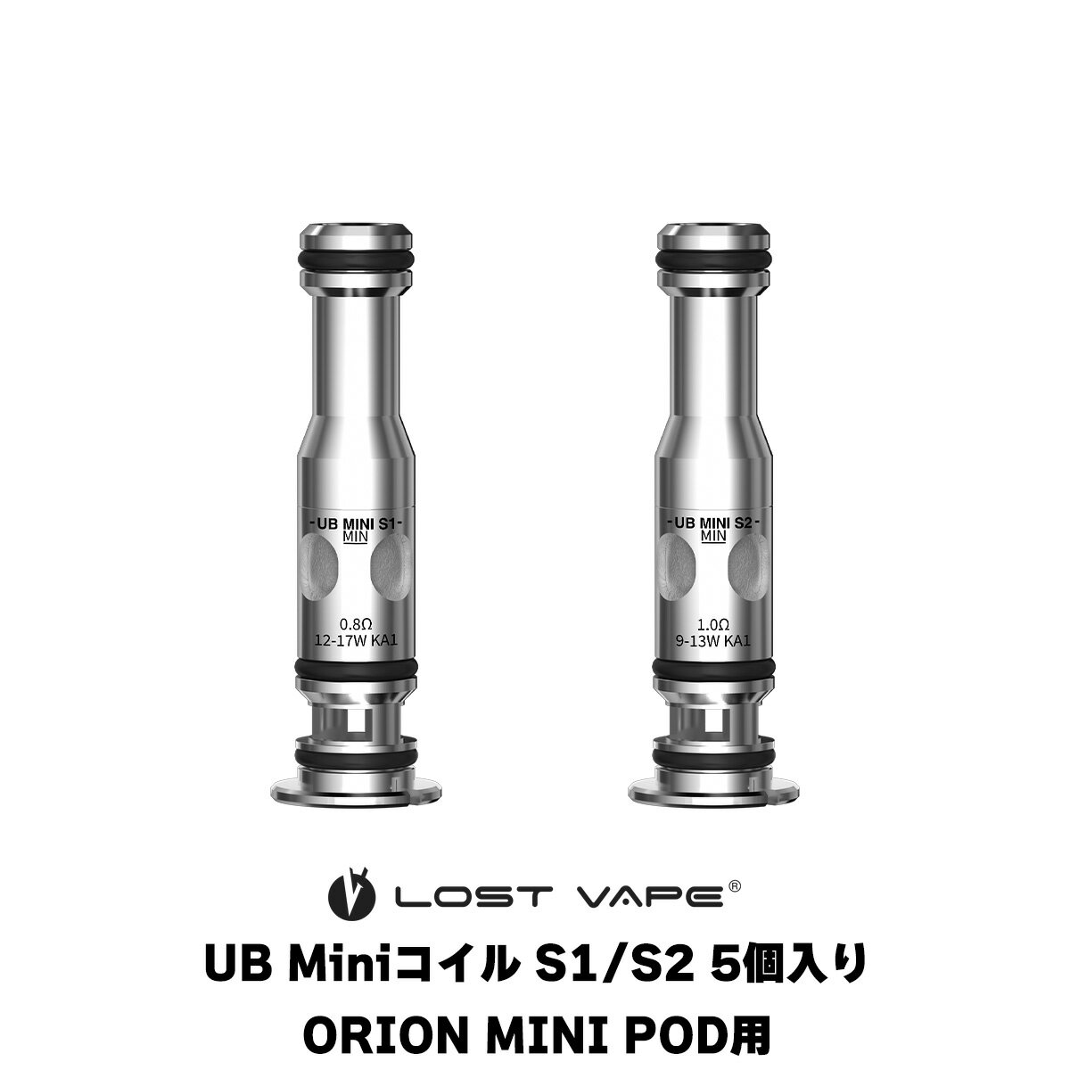 Lostvape UB Mini 5ĥå S1 S2 0.8 1.0 ORION MINI POD ŻҥХ vape ٥  ORION MINI ꥪߥ  UB Mini S1 S2  ͽ 