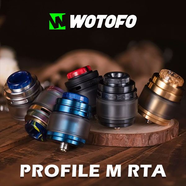 Wotofo ウォトフォ Profile M RTA プロファイル M エム vape アトマイザー ...