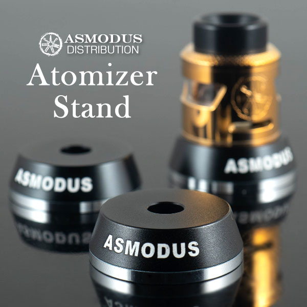 ASMODUSオリジナル ロゴ入り アトマイザースタンド アスモダス アトマスタンド 電子タバコ vape アトマイザー スタンド asmodus