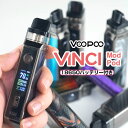 18650バッテリー付き Voopoo Vinci X Mod Pod Kit 70W ブープー ビンチー ヴィンチー エックス 電子タバコ vape pod型 ポッド カラー液晶 リビルド キット セット