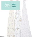 エイデンアンドアネイ ディズニーコレクション my darling dumbo 3枚セット おくるみ swaddle スワドル アフガン 出産祝い aden+anais ダンボ