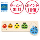 ボーネルンド ファーストピックアップパズル てんとう虫 木のパズル 木製玩具 型はめパズル 知育玩具 木のおもちゃ パズル 幼児 ペグパズル 誕生日プレゼント 2歳 木製パズル 出産祝い ハーフバースデー 誕生日 男の子 女の子