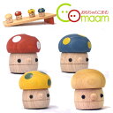 こまむぐ どんぐりきのこ 木のおもちゃ 木製玩具 日本製 どんぐりころころ コマムグ おもちゃのこまーむ 出産祝い ハーフバースデー 誕生日プレゼント 1歳 男の子 女の子