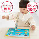 エドインター フィッシングパズル 木製パズル 魚釣りゲーム 木のおもちゃ 木製玩具 知育玩具 2歳 魚つりパズル 誕生日プレゼント 男の子 女の子 GENI ジェニ エド・インター 800201