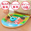 エドインター 2層パズル アニマル探検隊 木製パズル 3歳 誕生日 木のおもちゃ 木製玩具 知育玩具 魚つりゲーム 魚つりパズル 誕生日プレゼント 2歳 型はめ...