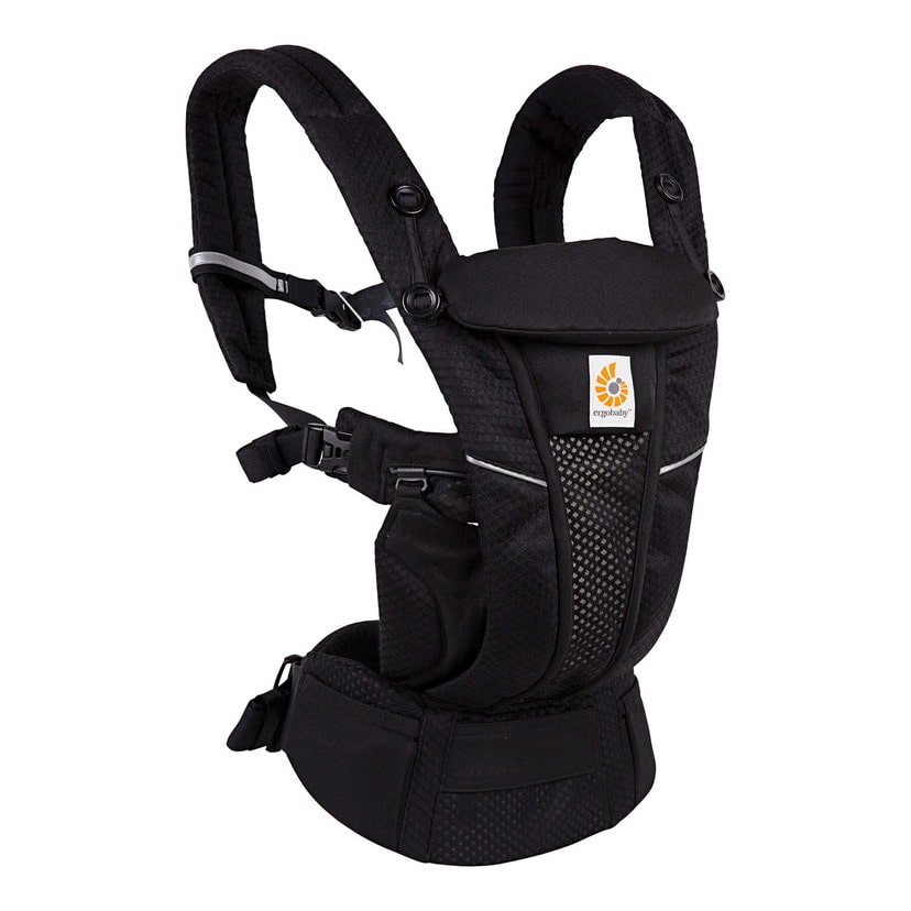 エルゴベビー オムニ ブリーズ オニキスブラック 抱っこひも エルゴ OMNI Breeze ERGObaby 新生児 CREGBCZ360PONYX