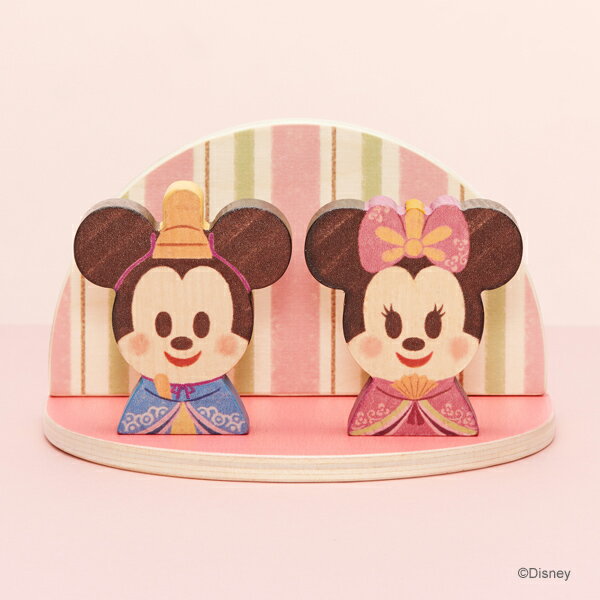 ディズニー キディア ひなまつり 積み木 つみき 木のおもちゃ 木製玩具 出産祝い ハーフバースデー 誕生日プレゼント 1歳 女の子 Disney KIDEA 2