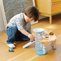 正規品PolarB（ポーラービー）[パーキングガレージ]知育玩具3歳車のおもちゃ