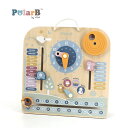 正規品 Polar B（ポーラービー） [カレンダー＆クロック] 木製玩具 知育玩具 3歳 木のおもちゃ 誕生日プレゼント
