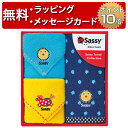 正規品 Sassy(サッシー) [ギフトタオルセット S ブルー 3枚入り] [あす楽対応] 出産祝い 男の子 赤ちゃん 御祝 ベビー