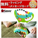 正規品 Sassy(サッシー) [わにわにキーボード] [あす楽対応] おもちゃ ラトル ベビー キーボード 赤ちゃん 知育玩具 0歳 ハーフバースデー プレゼント 出産祝い 男の子 女の子