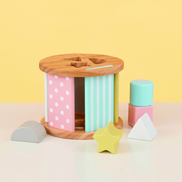 正規品 エドインター MilkyToy [シュガーボックス] [あす楽対応] 知育玩具 1歳 型はめパズル Sugar Box
