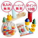 エドインター 森のリングタワー 木のおもちゃ 誕生日 2歳 知育玩具 1歳 木製玩具 誕生日プレゼント 学習玩具 棒通し 棒さし プレゼント 男の子 女の子 GENI ジェニ 無料 名入れ エド・インター 821770