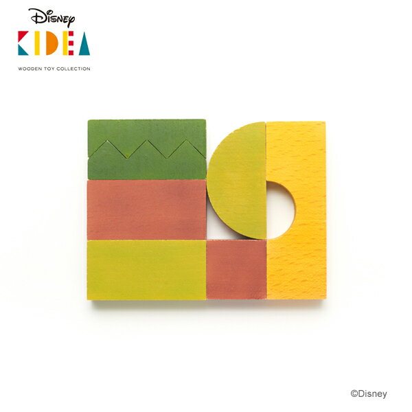 正規品 Disney KIDEA（キディア） BLOCK[3] [あす楽対応] 積み木 つみき 木のおもちゃ 木製玩具
