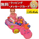 正規品 K's Kids ケーズキッズ [ボール・ザウルス レディ] [あす楽対応] ボールハウス ボールプール 出産祝い 0歳 ハーフバースデー 誕生日プレゼント 1歳 女の子