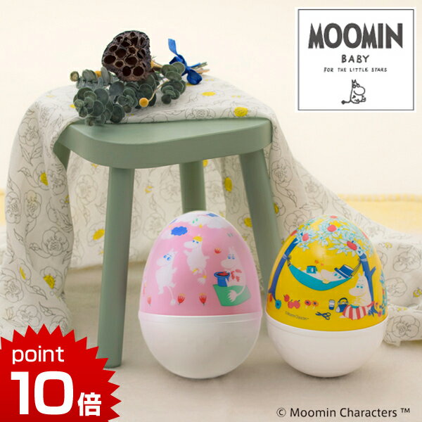 正規品 MOOMIN BABY（ムーミンベビー） [おきあがりムックリ] [あす楽対応] おきあがりこぼし 赤ちゃん 起き上がりこぼし ベビー ラトル 出産祝い ハーフバースデー 誕生日プレゼント 1歳