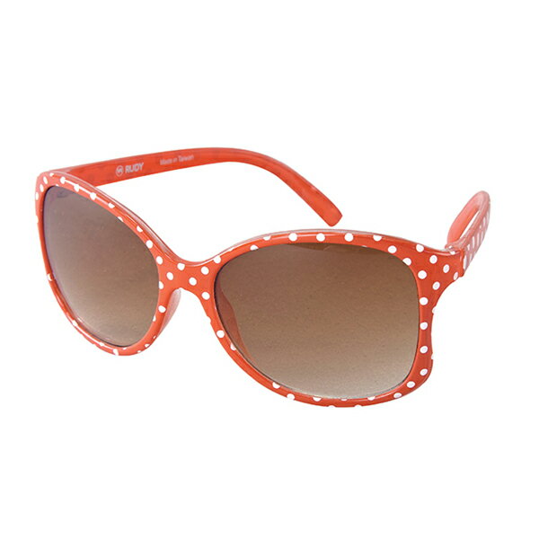 正規品 サングラス FASHION GLASSES FOR KIDS [SQUARE DOT RED] 子供用 UVカット ベビー キッズ 紫外線