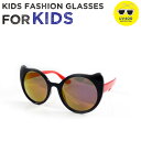 サングラス FASHION GLASSES FOR KIDS CAT BLACK 子供用 UVカット ベビー キッズ 紫外線