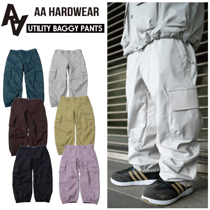 23-24 AA ダブルエー ウェアー メンズ レディース UNISEX / UTILITY BAGGY PANTS ...