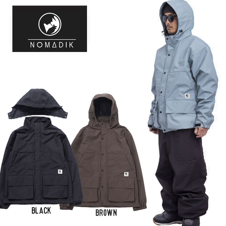 23-24 NOMADIK ノマディック ウエアー SNOW WEAR GRIND JACKET グラインド ジャケット ship1