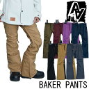 19-20 AA ダブルエー レディース ウェアー 【BAKER PANTS】ベーカー パンツ スノーボード SNOW WEAR ship1...