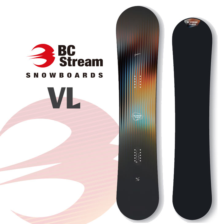 26-27 BC STREAM ビーシーストリーム スノーボード 板 カービング【VL】ブイエル 予約販売品 11月入荷予定 ship1