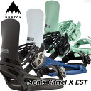 25-26 BURTON バートン メンズ スノーボードバインディング Men's Cartel【 X 】EST】 Binding 予約販売品 11月入荷予定【...