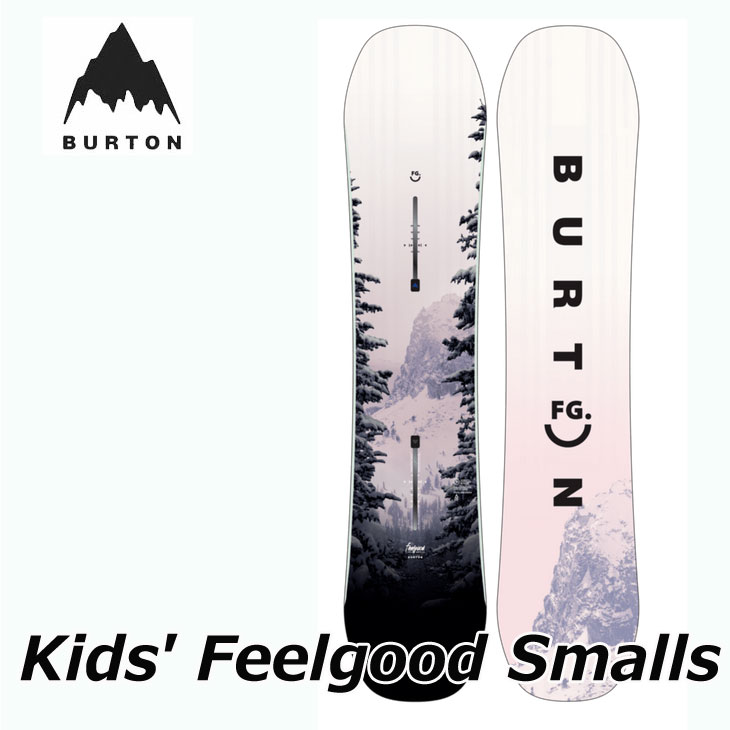 22-23 BURTON バートン キッズ スノーボード Feelgood Smalls Snowboard フィールグッド スモール 【日本正規品】 予約販売品 12月 末入荷予定 ship1