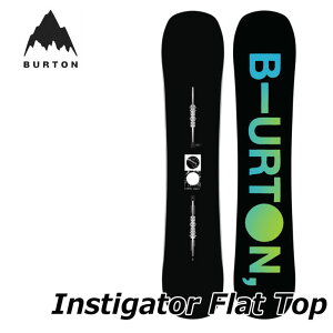 (旧モデル) 22-23 BURTON バートン スノーボード Men's Instigator Flat Top Snowboard インスティゲーター 【日本正規品】