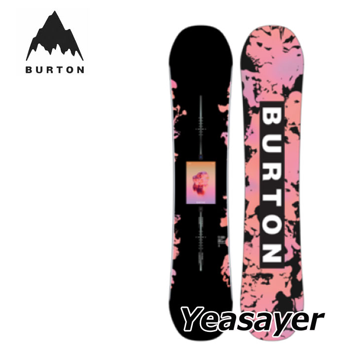 (f) 22-23 BURTON o[g fB[X Xm[{[h Ladys Yeasayer Snowboard CGZC[  Flat Top   {Ki 