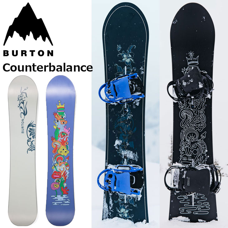 25-26 BURTON o[g Xm[{[h Burton Counterbalance JE^[oX Lo[ Snowboard \̔i 11ח\y{Ki...