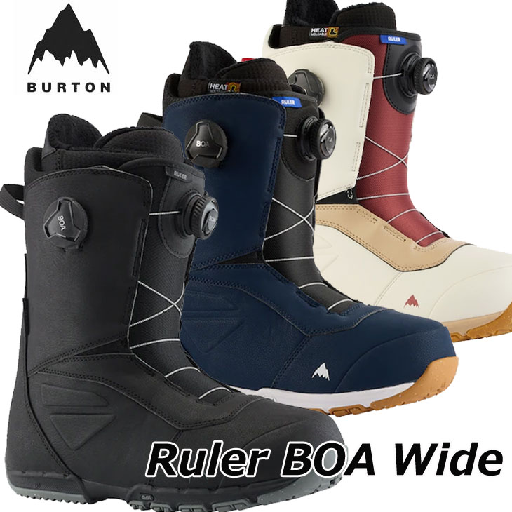 22-23 BURTON バートン ブーツ メンズRuler BOA Wide Snowboard Boots ルーラーボアワイド 日本正規品 予約販売品 11月入荷予定 ship1