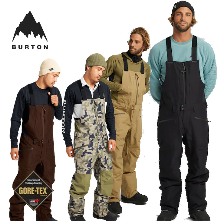 21-22 BURTON バートン メンズ GORE RESERVE BIB【ゴア】 リザーブ ビブ パンツ ship1