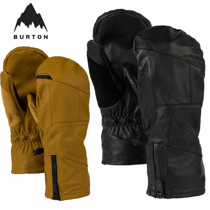 23-24 BURTON バートン メンズ グローブ [ak] Leather Tech Mittens レザー テック ミット ship1