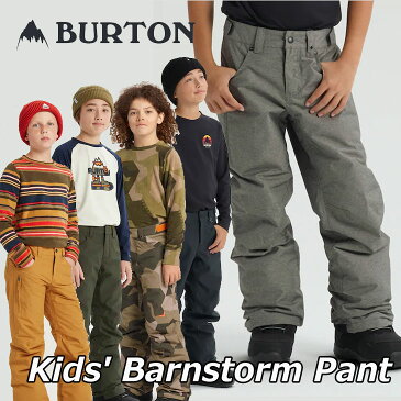 19-20 BURTON バートン キッズ スノーボード パンツ Kids【Barnstorm Pant 】(110/126/140/150/164) 日本正規品【返品種別OUTLET】