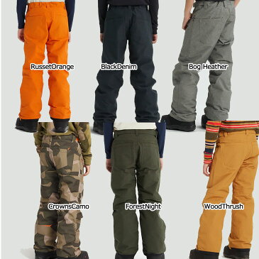 19-20 BURTON バートン キッズ スノーボード パンツ Kids【Barnstorm Pant 】(110/126/140/150/164) 日本正規品【返品種別OUTLET】