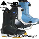25-26 BURTON バートン メンズ Men's Waverange WIDE Step On ウエーブレンジ 予約販売品 11月入荷予定【日本正規品】ship1