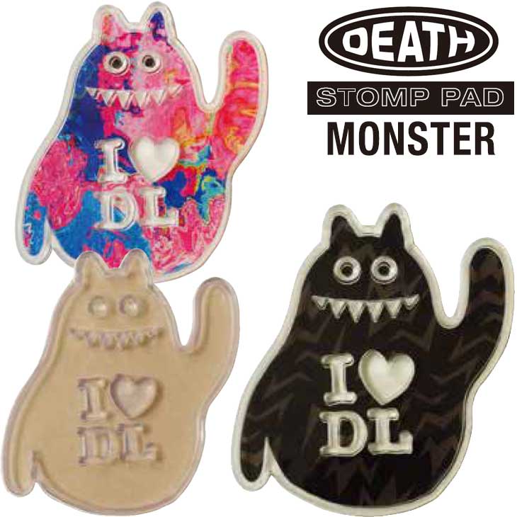 23-24 デスレーベル DEATH LABEL スノーボードデッキパッド STOMP PAD MINI MONSTER