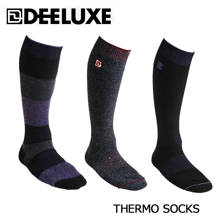 DEELUXE（ディーラックス）サーモソックス 18-19 【THERMO SOCKS 】ノーマル】 スノーボード ソックス 靴下